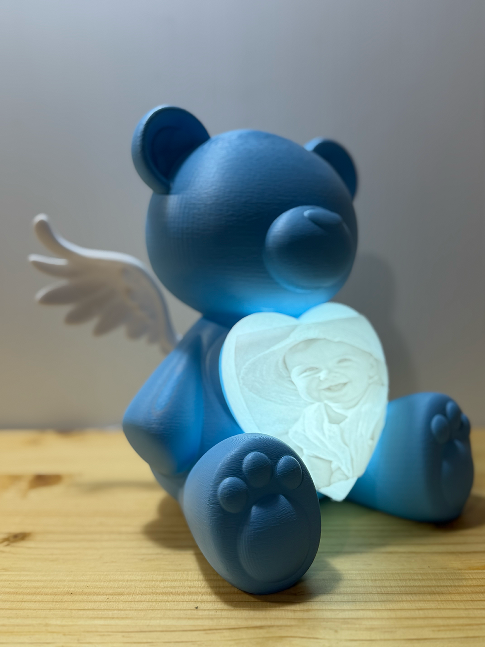 Bear White Wings
