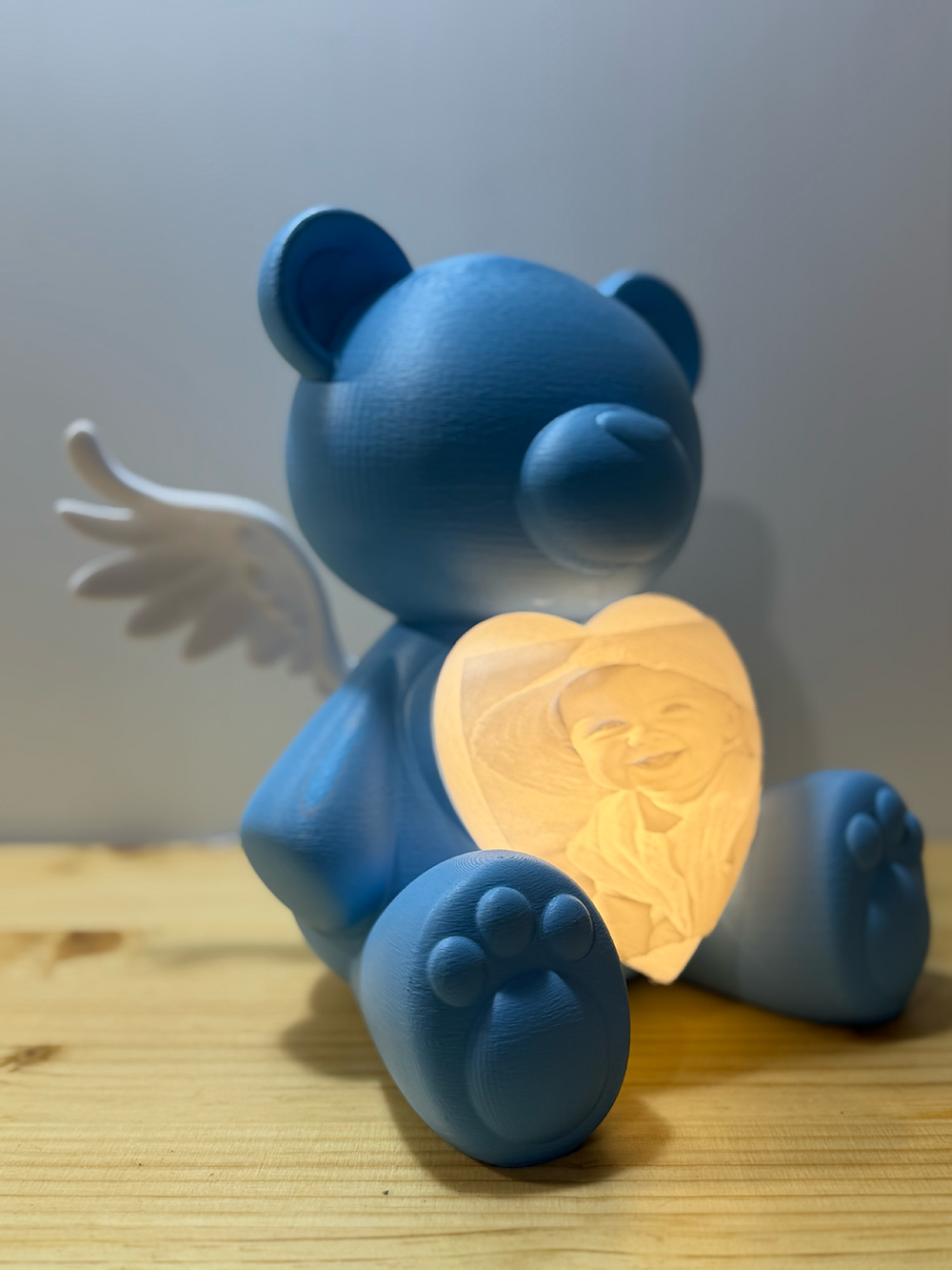 Bear White Wings