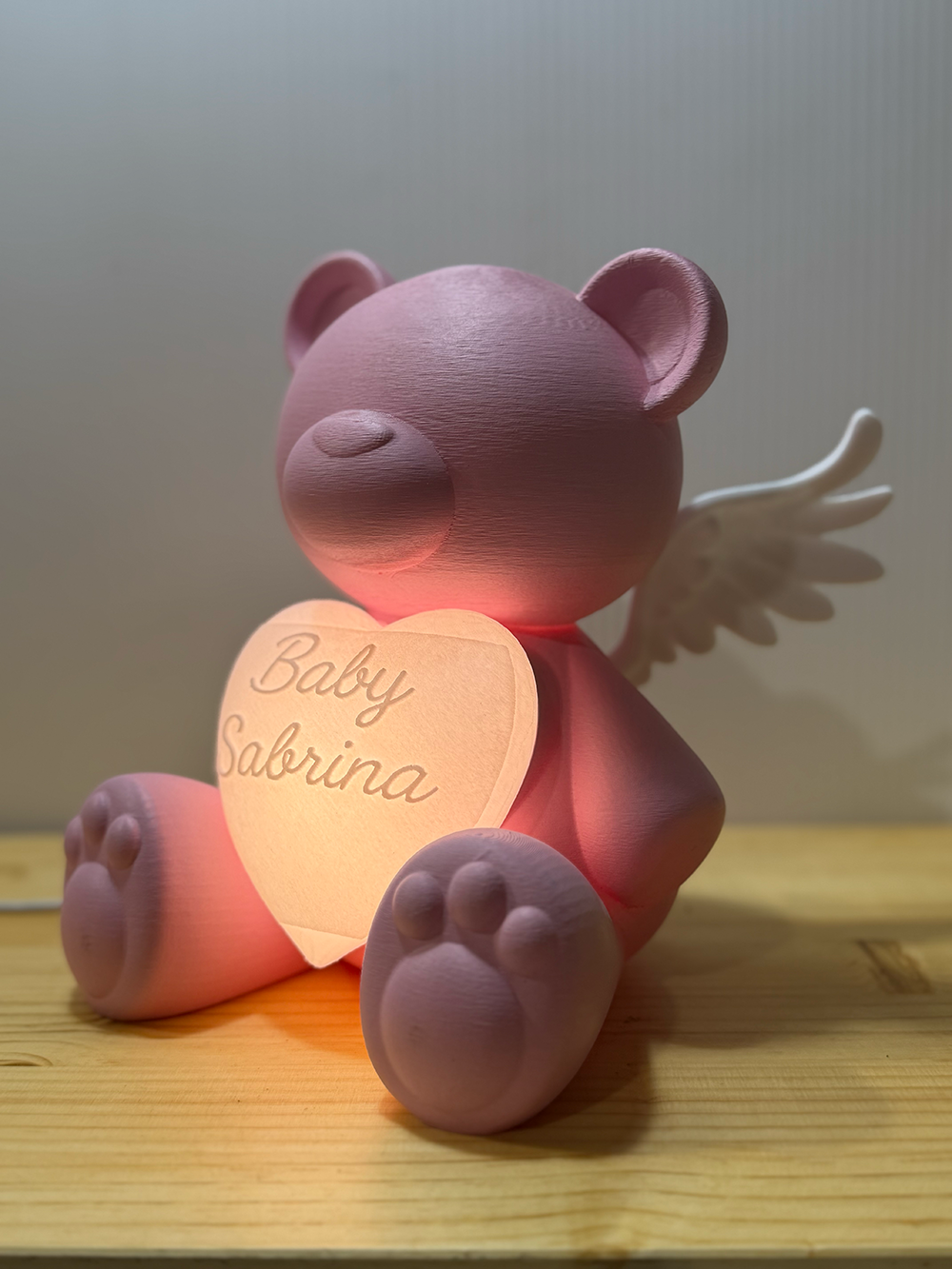 Bear White Wings