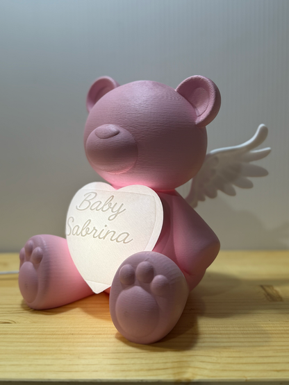 Bear White Wings