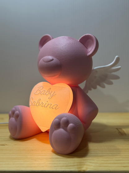 Bear White Wings